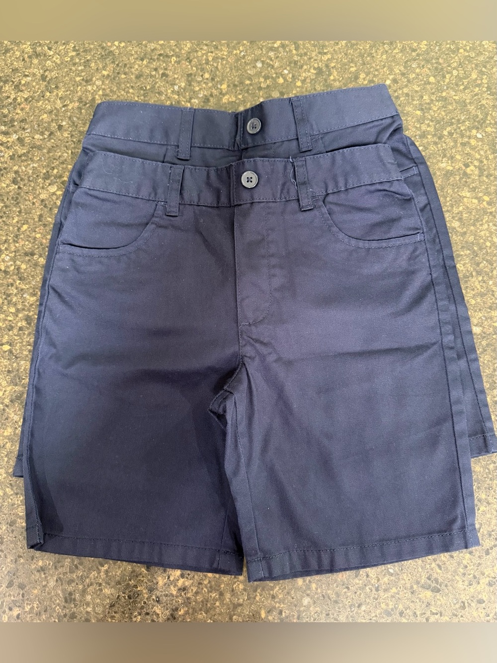 NWOT French Toast Navy Blue School Uniform BUNDLE SET LOT Kids Boys Girls Shorts